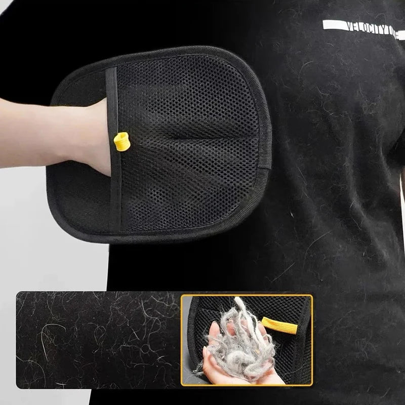 Pet Hair Removal Gloves Static Dedusting Brushing Tools For Dog Cat Grooming Gloves Efficient Hair Remover From Clothes Carpet