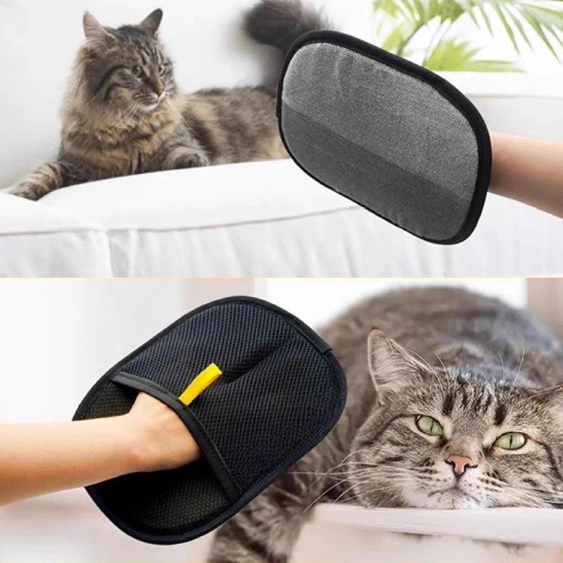 Pet Hair Removal Gloves Static Dedusting Brushing Tools For Dog Cat Grooming Gloves Efficient Hair Remover From Clothes Carpet