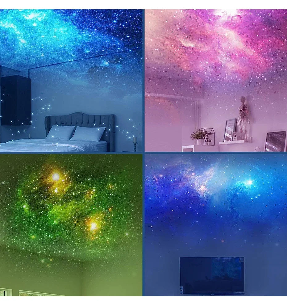 Galaxy Astronaut Star Projector Nebula Projector With Remote Control For Children's Room Party Atmosphere Light Children's Gifts