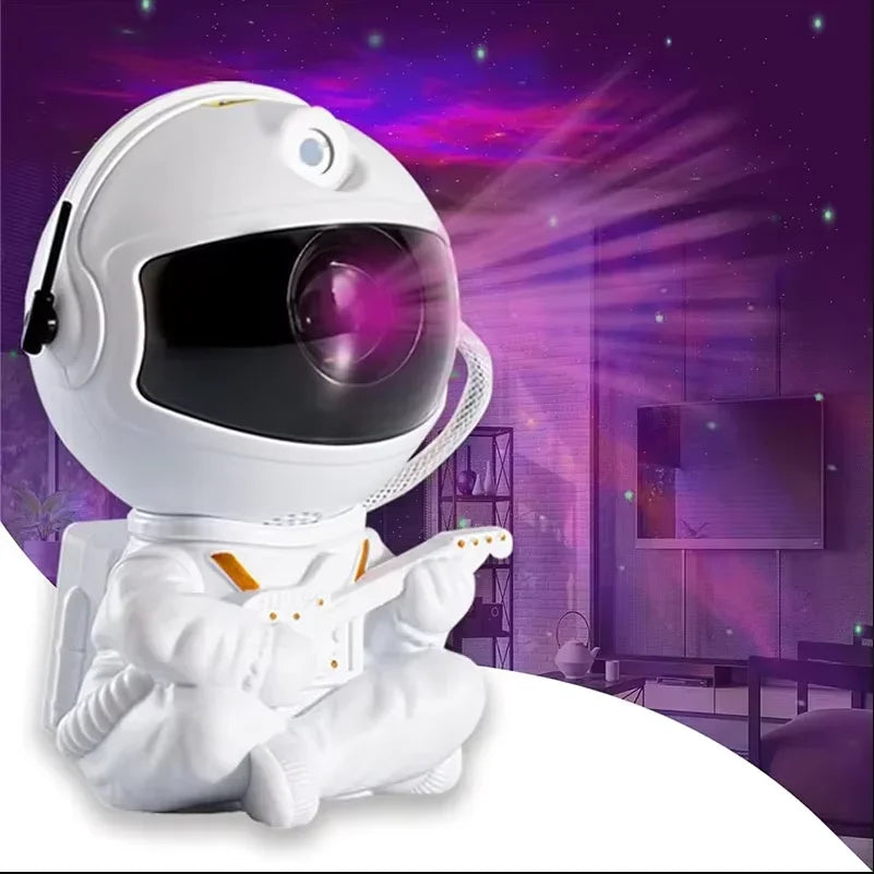 Galaxy Astronaut Star Projector Nebula Projector With Remote Control For Children's Room Party Atmosphere Light Children's Gifts