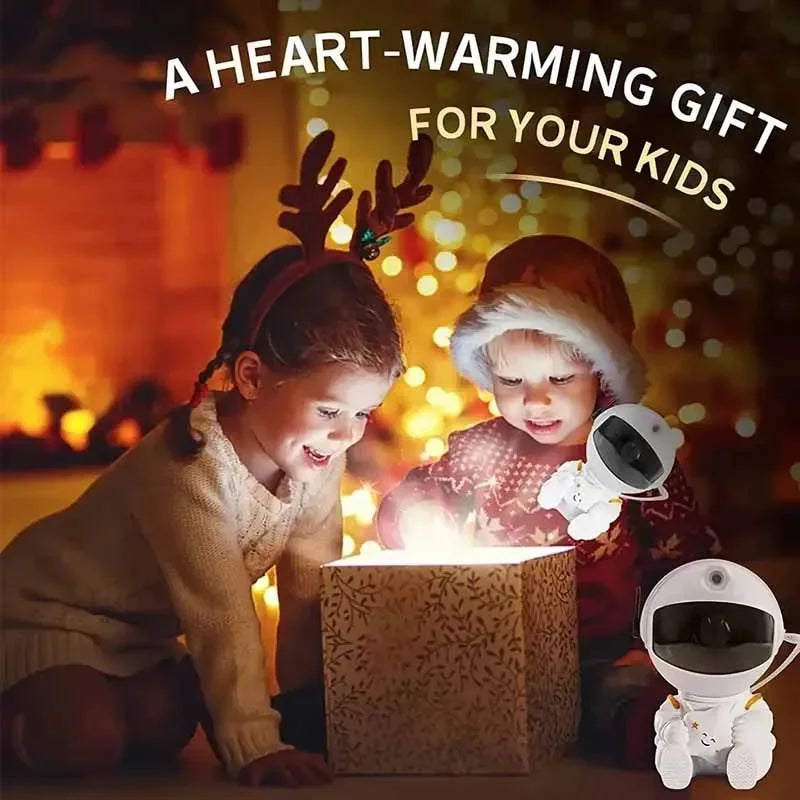 Galaxy Astronaut Star Projector Nebula Projector With Remote Control For Children's Room Party Atmosphere Light Children's Gifts