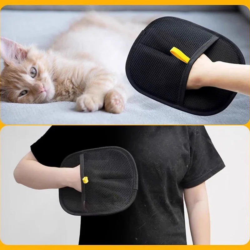Pet Hair Removal Gloves Static Dedusting Brushing Tools For Dog Cat Grooming Gloves Efficient Hair Remover From Clothes Carpet