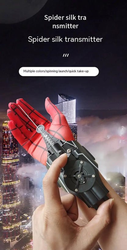 Ml Legends Spiderman Web Shooters Toys Spider Man Wrist Launcher Cosplay Peter Parker Accessories Props Gloves Gift For Children