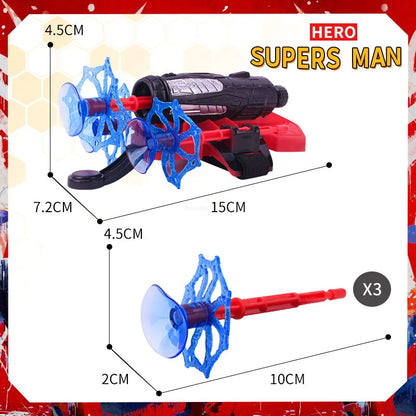 Ml Legends Spiderman Web Shooters Toys Spider Man Wrist Launcher Cosplay Peter Parker Accessories Props Gloves Gift For Children