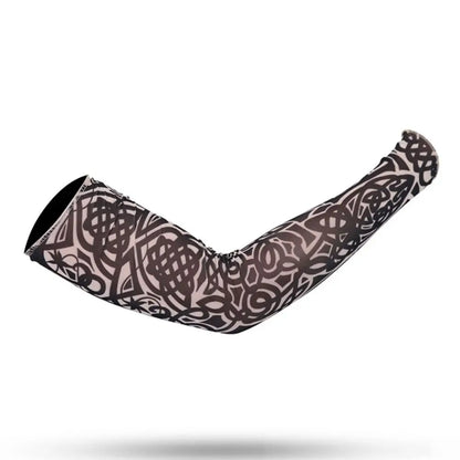 1Pc Tattoo Sleeve for Men Women Anti-Sunburn Sleeve Elastic Outdoor Nightclub Cycling Arm Cover Party Cycling Flower Arm