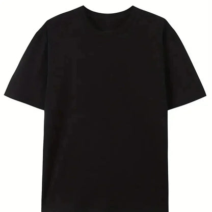 Paris Print Men's Crew Neck Fashionable Summer Spring Athletic Style Comfort Fit T-Shirt Short Sleeve Sports Comfortable T-shirt