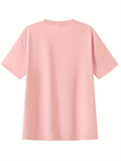 Summer men's 100% cotton comfortable casual loose plus size NEW YORK CITY printed sports round neck short sleeved T-shirt top