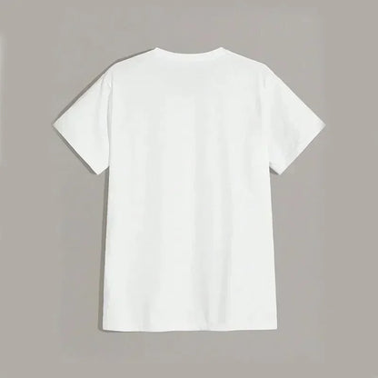 Paris Print Men's Crew Neck Fashionable Summer Spring Athletic Style Comfort Fit T-Shirt Short Sleeve Sports Comfortable T-shirt